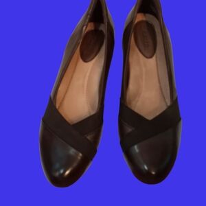 Earth Women's Elegant  Brown Wedges (8 Wide)